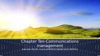 10 -Chapter Ten-Communications management.pptx
